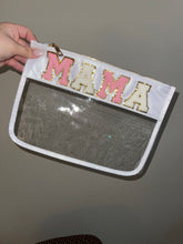 Load image into Gallery viewer, Varsity Letter Clear Pouch
