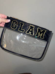 Varsity Letter Clear Pouch