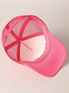 Pink Save Water Drink Margs Trucker Hat