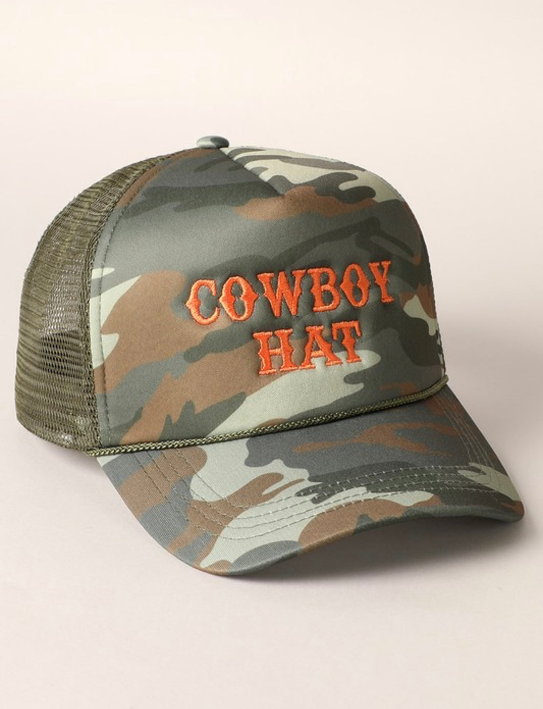Cowboy Hat Trucker Hat