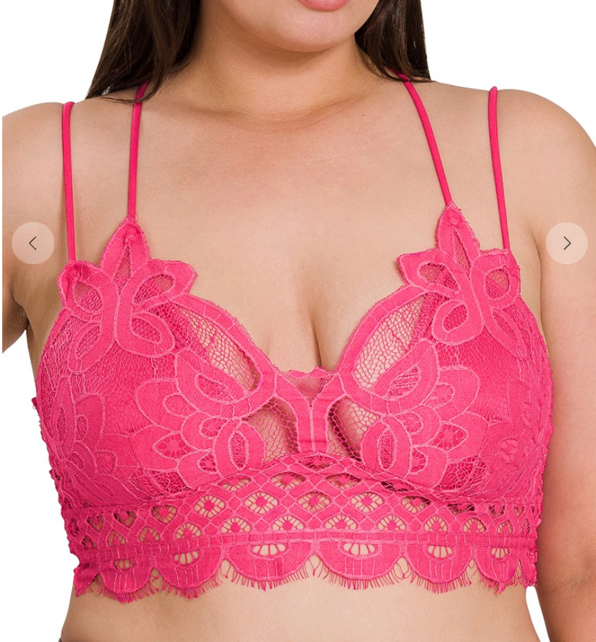 Fuschia Bralette