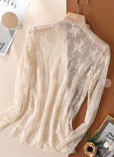 Load image into Gallery viewer, Lace Long Sleeve Top
