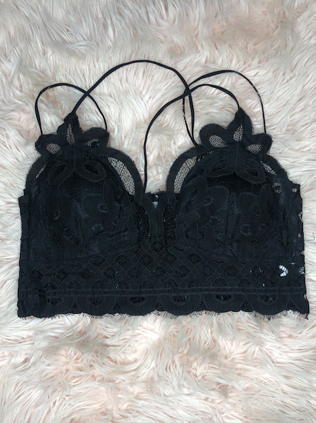 Black Bralette - Curvy