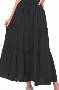 Black Maxi Skirt